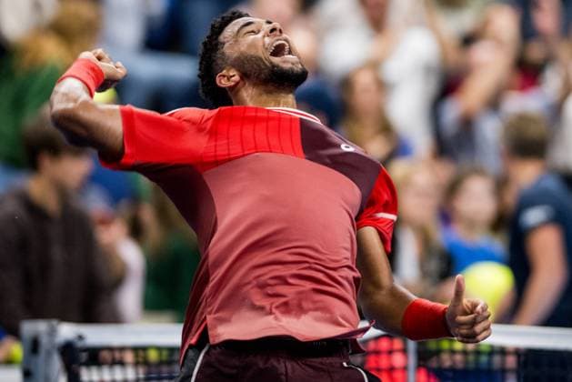 Sport Bilder des Tages French Arthur Fils celebrates winning his match a singles semi final match at the European Open Tennis ATP, Tennis Herren tournament, in Antwerp, Saturday 21 October 2023. JASPERxJACOBS  x78201165x