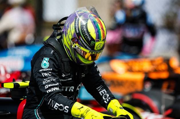 44 Lewis Hamilton (GBR, Mercedes-AMG Petronas F1 Team), F1 Grand Prix of USA at Circuit of The Americas on October 21, 2023 in Austin, United States of America. (Photo by HOCH ZWEI) Austin United States of America