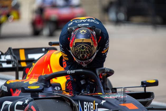 October 21, 2023, Austin, Texas, USA: Max Verstappen (NED) Redbull Racing RB19 Sprint Shoot Out..during FORMULA 1 LENOVO UNITED STATES GRAND PRIX 2023 - Oct19 to Oct22 2023 Circuit of Americas, Austin, Texas, USA Austin USA - ZUMAm217 20231021_zsp_m217_040 Copyright: xAlessioxDexMarcox