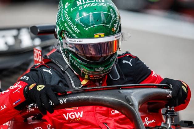 16 Charles Leclerc (MCO, Scuderia Ferrari), F1 Grand Prix of USA at Circuit of The Americas on October 21, 2023 in Austin, United States of America. (Photo by HOCH ZWEI) Austin United States of America