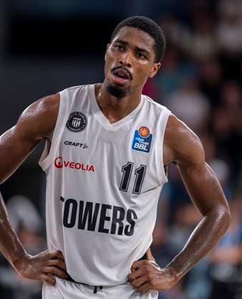 William Christmas (Towers) 21.10.23, Hamburg, Veolia Towers Hamburg vs. ratiopharm ulm, easyCredit BBL, Basketball Bundesliga, 1.Liga, Saison 2023 2024, 04. Spieltag Â