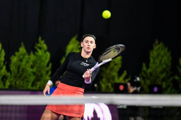 Transylvania Open, Finals: WTA, Tennis Damen Tennis Damen 250 Tournament in Cluj-Napoca, BT Arena, 22 October 2023 Trasylvania Open Finals: WTA, Tennis Damen 250 Tournament in Cluj-Napoca, BT Arena Cluj-Napoca BT Arena Romania Copyright: xAncaxTepeix