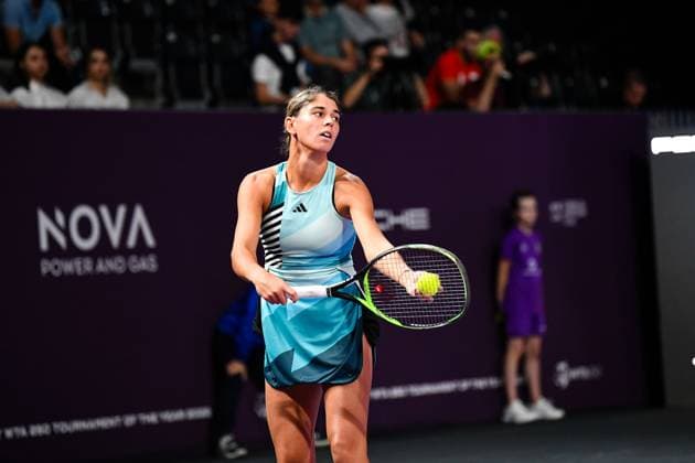 Transylvania Open, Finals: WTA, Tennis Damen Tennis Damen 250 Tournament in Cluj-Napoca, BT Arena, 22 October 2023 Trasylvania Open Finals: WTA, Tennis Damen 250 Tournament in Cluj-Napoca, BT Arena Cluj-Napoca BT Arena Romania Copyright: xAncaxTepeix