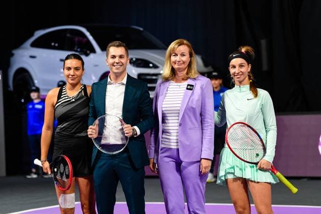 Transylvania Open, Finals: WTA, Tennis Damen Tennis Damen 250 Tournament in Cluj-Napoca, BT Arena, 22 October 2023 Trasylvania Open Finals: WTA, Tennis Damen 250 Tournament in Cluj-Napoca, BT Arena Cluj-Napoca BT Arena Romania Copyright: xAncaxTepeix