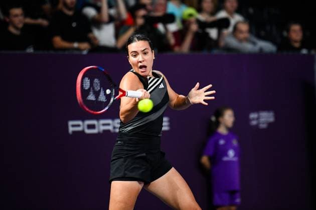 Transylvania Open, Finals: WTA, Tennis Damen Tennis Damen 250 Tournament in Cluj-Napoca, BT Arena, 22 October 2023 Trasylvania Open Finals: WTA, Tennis Damen 250 Tournament in Cluj-Napoca, BT Arena Cluj-Napoca BT Arena Romania Copyright: xAncaxTepeix