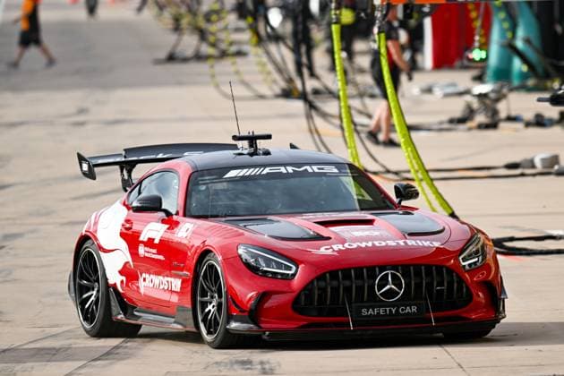 Formel 1 GP USA Austin Texas. Samstag 21.10.2023 Safetycar; Formel 1 GP USA Austin Texas. Samstag 21.10.2023 Copyright: xBEAUTIFULxSPORTS Erlhofx