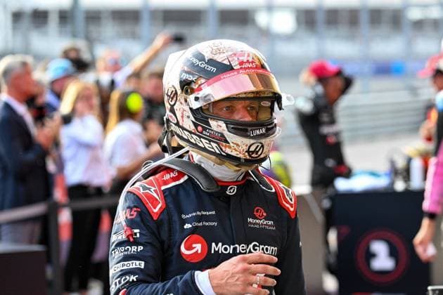 Formel 1 GP USA Austin Texas. Samstag 21.10.2023 Kevin Magnussen (DEN) Haas F1 Team; Formel 1 GP USA Austin Texas. Samstag 21.10.2023 Copyright: xBEAUTIFULxSPORTS Erlhofx