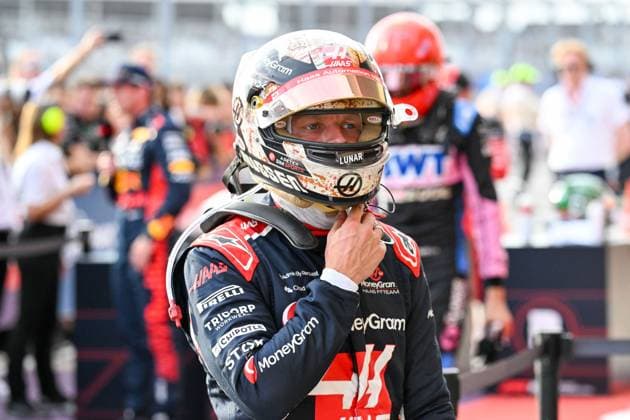 Formel 1 GP USA Austin Texas. Samstag 21.10.2023 Kevin Magnussen (DEN) Haas F1 Team; Formel 1 GP USA Austin Texas. Samstag 21.10.2023 Copyright: xBEAUTIFULxSPORTS Erlhofx