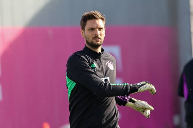 Sven Ulreich (FC Bayern Muenchen, 26), Abschlusstraining. FC Bayern Muenchen, Fussball, Saison 23 24, 23.10.2023, Abschlusstraining. FC Bayern Muenchen, Fussball, Saison 23 24, 23.10.2023 Muenchen Copyright: xEibner-Pressefoto JennixMaulx EP_JML