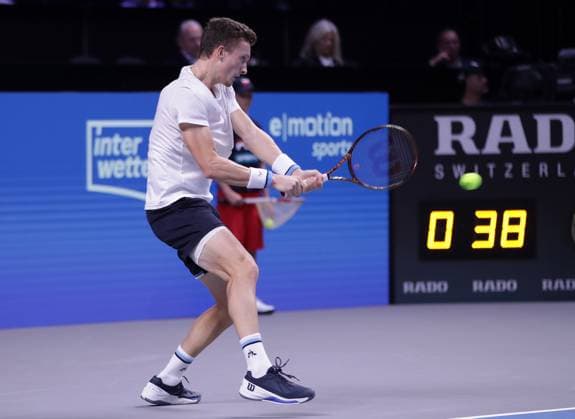 TENNIS - ATP, Tennis Herren Erste Bank Open VIENNA,AUSTRIA,23.OCT.23 - TENNIS - ATP World Tour, Erste Bank Open. Image shows Jiri Lehecka (CZE).  GEPAxpictures xWalterxLuger