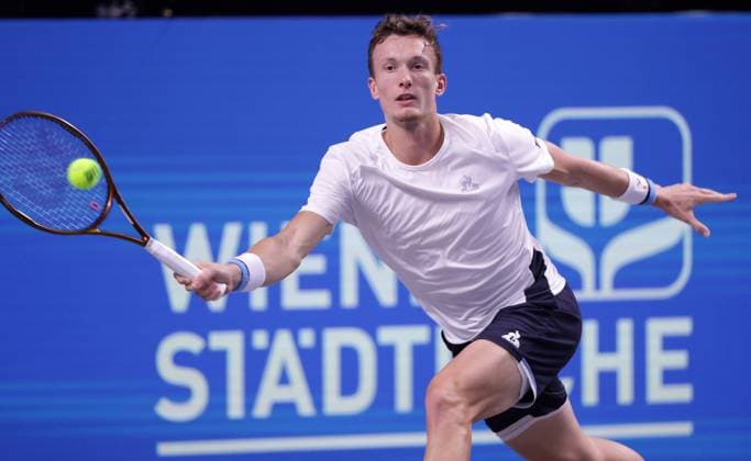TENNIS - ATP, Tennis Herren Erste Bank Open VIENNA,AUSTRIA,23.OCT.23 - TENNIS - ATP World Tour, Erste Bank Open. Image shows Jiri Lehecka (CZE).  GEPAxpictures xWalterxLuger