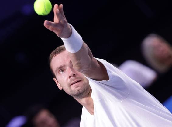 TENNIS - ATP, Tennis Herren Erste Bank Open VIENNA,AUSTRIA,23.OCT.23 - TENNIS - ATP World Tour, Erste Bank Open. Image shows Roman Safiullin (RUS).  GEPAxpictures xWalterxLuger