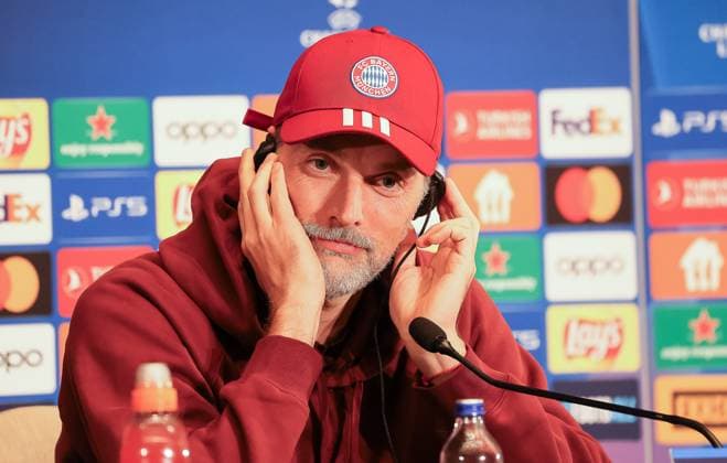 Thomas Tuchel, Trainer Fc Bayern Muenchen, Pressekonferenz Galatasaray Istanbul vs. Bayern Muenchen, Champions-League, Gruppenphase, Saison 2023-24, 23.10.2023, Pressekonferenz Galatasaray Istanbul vs. Bayern Muenchen, Champions-League, Gruppenphase, Saison 2023-24, 23.10.2023, Istanbul Copyright: xEibner-Pressefoto JoergxNiebergax EP_EER