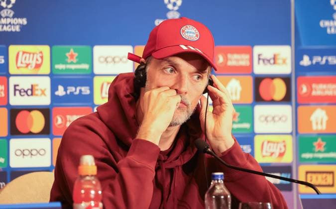 Thomas Tuchel, Trainer Fc Bayern Muenchen, Pressekonferenz Galatasaray Istanbul vs. Bayern Muenchen, Champions-League, Gruppenphase, Saison 2023-24, 23.10.2023, Pressekonferenz Galatasaray Istanbul vs. Bayern Muenchen, Champions-League, Gruppenphase, Saison 2023-24, 23.10.2023, Istanbul Copyright: xEibner-Pressefoto JoergxNiebergax EP_EER