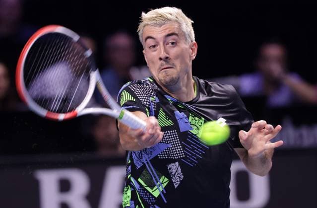 TENNIS - ATP, Tennis Herren Erste Bank Open VIENNA,AUSTRIA,23.OCT.23 - TENNIS - ATP World Tour, Erste Bank Open. Image shows Sebastian Ofner (AUT).  GEPAxpictures xWalterxLuger