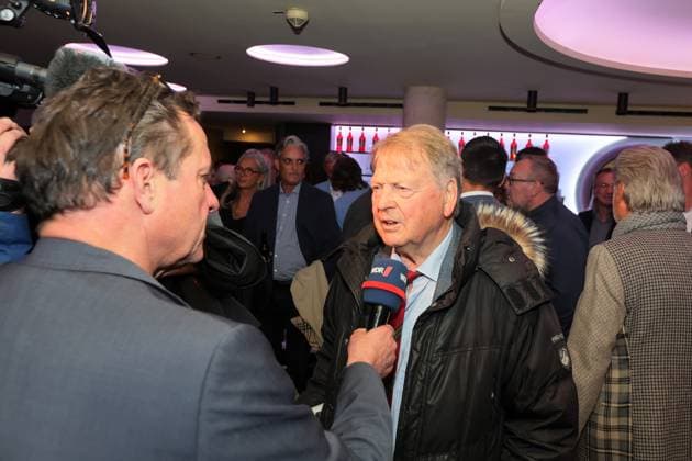 Premiere Daum Triumphe & Skandale, 24.10.2023, Karl-Heinz Thielen im WDR Interview, Bild: