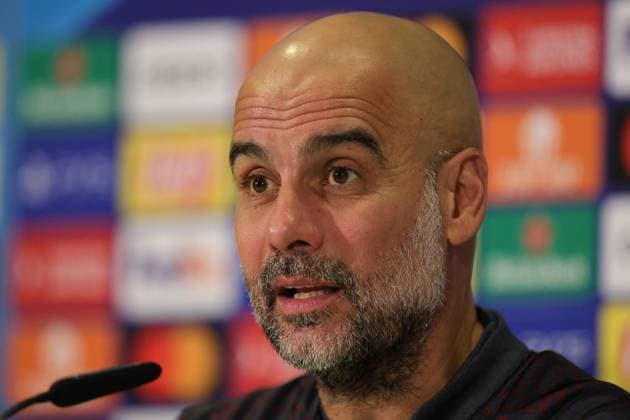 BSC Young Boys v Manchester City 24 10 2023. Press and Training Pep Guardiola Manager of Manchester City during the training session and press conference, PK, Pressekonferenz ahead of the Champions League match between BSC Young Boys and Manchester City at Stade de Suisse, Wankdorf, Switzerland on 24 October 2023. Editorial use only , Copyright: xNigelxKeenex PSI-18279-0004