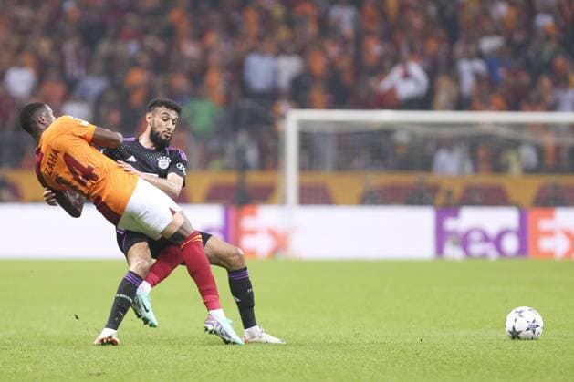 EDITORIAL USE ONLY No use with unauthorised audio, video, data, fixture lists, club league logos or live services. Online in-match use limited to 120 images, no video emulation. No use in betting, games or single club league player publications. Galatasaray v Bayern Munich, UEFA Champions League, Group A, Football, RAMS Park, Istanbul, Turkiye - 24 Oct 2023 EDITORIAL USE ONLY No use with unauthorised audio, video, data, fixture lists, club league logos or live services. Online in-match use limited to 120 images, no video emulation. No use in betting, games or single club league player publications. Copyright: xJakexKirkman Shutterstockx 14164165o