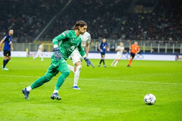 SOCCER - UEFA CL, Inter vs RBS MILAN,ITALY,24.OCT.23 - SOCCER - UEFA Champions League, group stage, FC Internazionale Milano vs Red Bull Salzburg. Image shows Yann Sommer (Inter).  GEPAxpictures xGintarexKarpaviciute