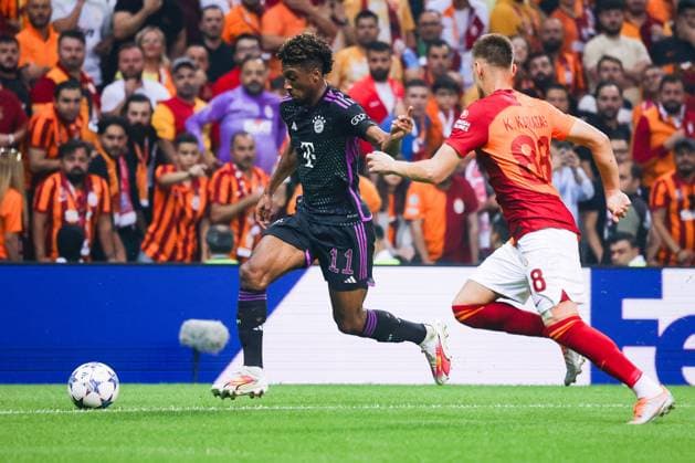 Kingsley Coman (Muenchen 11), Galatasaray Istanbul vs. FC Bayern Muenchen, Fussball, Champions-League, Gruppenphase, Saison 2023-24, 3. Spieltag, 24.10.2023 Galatasaray Istanbul vs. FC Bayern Muenchen, Fussball, Champions-League, Gruppenphase, Saison 2023-24, 3. Spieltag, 24.10.2023, Copyright: xEibner-Pressefoto JoergxNiebergax EP_EER