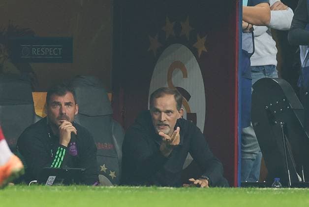 Chef-Trainer Thomas Tuchel (FC Bayern Muenchen), Galatasaray Istanbul vs. FC Bayern Muenchen, Champions League, Fussball, Vorrunde, Hinspiel, 24.10.2023 Istanbul Istanbul Tuerkei