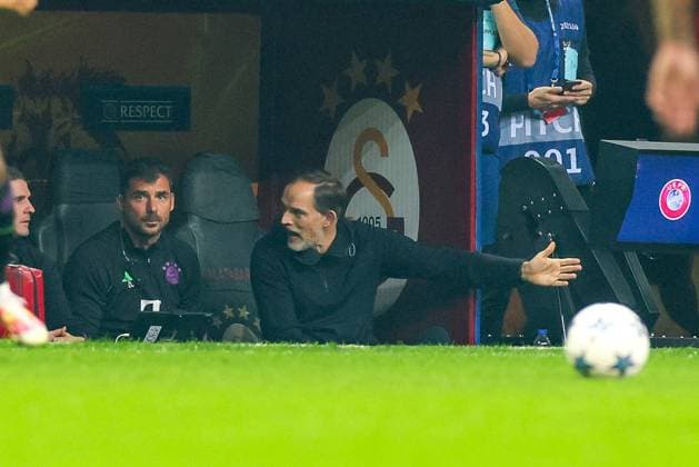 Chef-Trainer Thomas Tuchel (FC Bayern Muenchen), Galatasaray Istanbul vs. FC Bayern Muenchen, Champions League, Fussball, Vorrunde, Hinspiel, 24.10.2023 Istanbul Istanbul Tuerkei