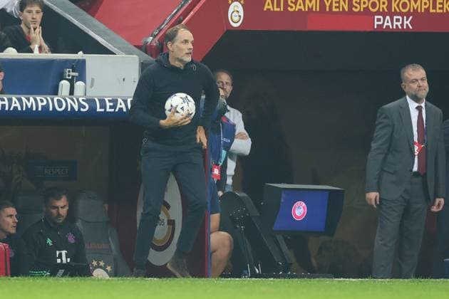 Chef-Trainer Thomas Tuchel (FC Bayern Muenchen), Galatasaray Istanbul vs. FC Bayern Muenchen, Champions League, Fussball, Vorrunde, Hinspiel, 24.10.2023 Istanbul Istanbul Tuerkei