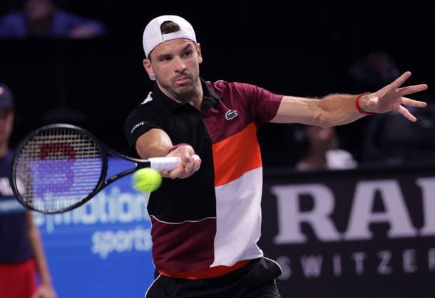 TENNIS - ATP, Tennis Herren Erste Bank Open VIENNA,AUSTRIA,24.OCT.23 - TENNIS - ATP World Tour, Erste Bank Open. Image shows Grigor Dimitrov (BUL).  GEPAxpictures xWalterxLuger