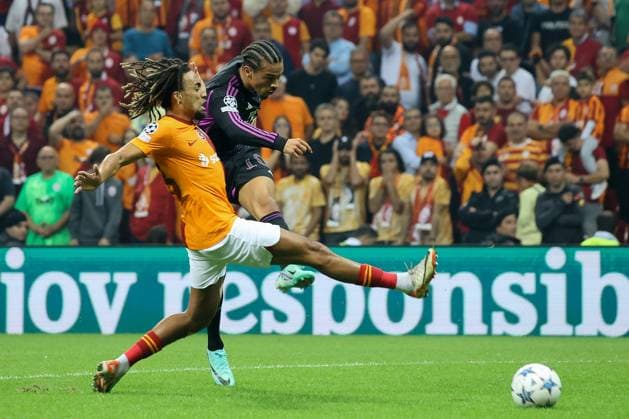 Leroy Sane (Muenchen 10), Galatasaray Istanbul vs. FC Bayern Muenchen, Fussball, Champions-League, Gruppenphase, Saison 2023-24, 3. Spieltag, 24.10.2023 Galatasaray Istanbul vs. FC Bayern Muenchen, Fussball, Champions-League, Gruppenphase, Saison 2023-24, 3. Spieltag, 24.10.2023, Copyright: xEibner-Pressefoto JoergxNiebergax EP_EER