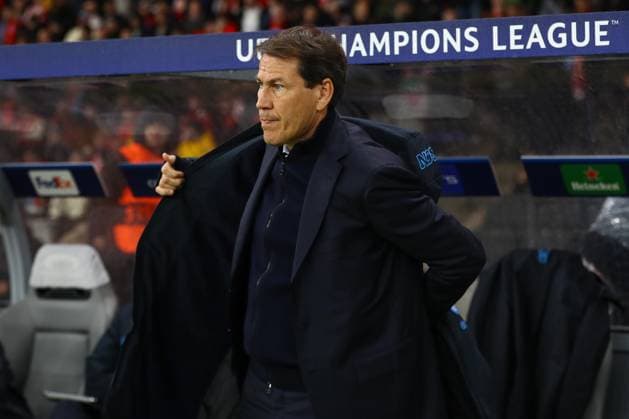 24.10.2023, xtgx, Fussball, UEFA Champions League, 1.FC Union Berlin - SSC Neapel emspor, v.l. Rudi Garcia (Neapel, Trainer) (DFL DFB REGULATIONS PROHIBIT ANY USE OF PHOTOGRAPHS as IMAGE SEQUENCES and or QUASI-VIDEO) Olympiastadion