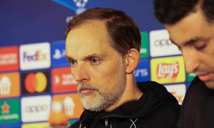 Thomas Tuchel, Trainer Muenchen, bei der Pressekonferenz nach dem Spiel, Galatasaray Istanbul vs. FC Bayern Muenchen, Fussball, Champions-League, Gruppenphase, Saison 2023-24, 3. Spieltag, 24.10.2023 Galatasaray Istanbul vs. FC Bayern Muenchen, Fussball, Champions-League, Gruppenphase, Saison 2023-24, 3. Spieltag, 24.10.2023, Copyright: xEibner-Pressefoto JoergxNiebergax EP_EER