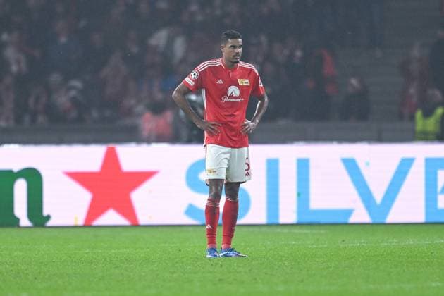 24.10.2023, Fussball, Champions League, 3. Spieltag, Saison 2023 2024, 1.FC Union Berlin - SSC Neapel, Danilho Doekhi (Union Berlin) xRHR-FOTO TKx Copyright: RHR-FOTOx RHR-FOTO TK