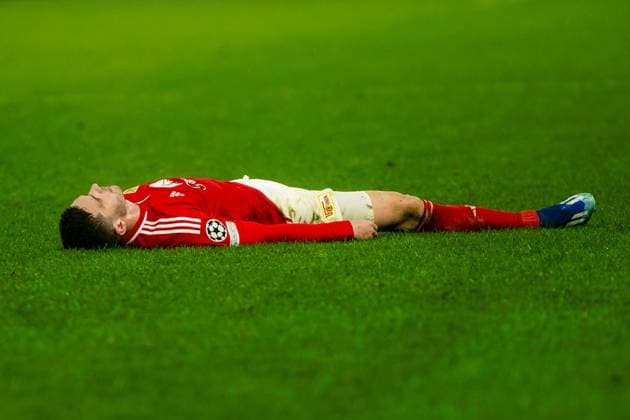 24.10.2023, xfrx, Fussball UEFA Champions League, Union Berlin - SSC Neapel emspor, v.l. Robin Gosens (Union Berlin) (DFL DFB REGULATIONS PROHIBIT ANY USE OF PHOTOGRAPHS as IMAGE SEQUENCES and or QUASI-VIDEO) Berlin