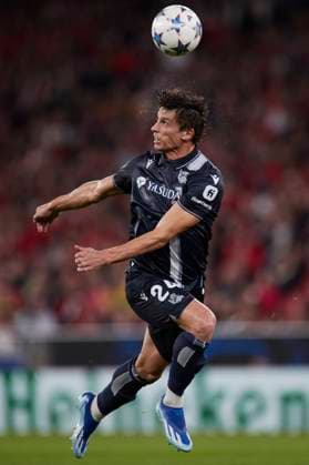 SL Benfica v Real Sociedad: Group D - UEFA Champions League 2023 24 Robin Le Normand of Real Sociedad in action during the UEFA Champions League match between SL Benfica and Real Sociedad at Estadio do Lisboa e Benfica on October 24, 2023, in Lisbon, Portugal. Lisbon Estadio do Sport Lisboa e Benfica Lisbon Portugal RL_SLBvRSO_220 Copyright: xRicardoxLarreinax