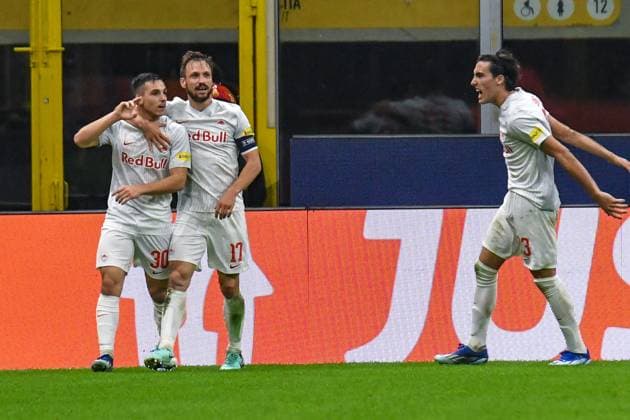 Exultance Salzburg - Inter-Salisburgo - UEFA Champions League during Inter - FC Internazionale vs FC Salzburg, UEFA Champions League football match in Milan, Italy, October 24 2023  Copyright: xAndreaxAmato IPAxSportx xipa-agex xx IPA_41196845 IPA_IPA41196845