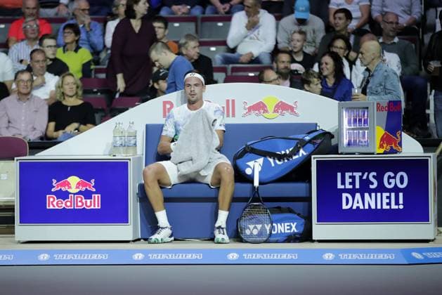 TENNIS - ATP, Tennis Herren Erste Bank Open VIENNA,AUSTRIA,25.OCT.23 - TENNIS - ATP World Tour, Erste Bank Open. Image shows Daniel Altmaier (GER).  GEPAxpictures xWalterxLuger