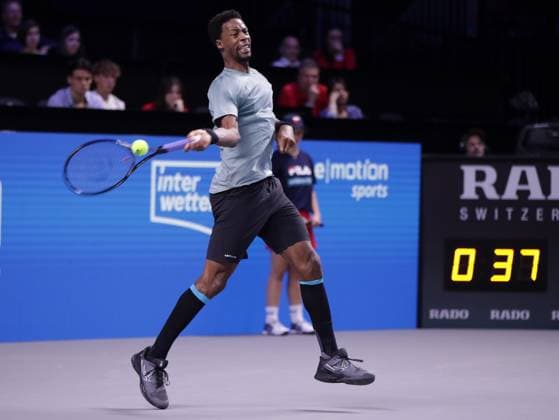 TENNIS - ATP, Tennis Herren Erste Bank Open VIENNA,AUSTRIA,25.OCT.23 - TENNIS - ATP World Tour, Erste Bank Open. Image shows Gael Monfils (FRA).  GEPAxpictures xWalterxLuger