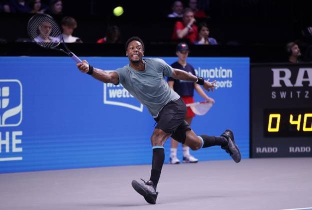TENNIS - ATP, Tennis Herren Erste Bank Open VIENNA,AUSTRIA,25.OCT.23 - TENNIS - ATP World Tour, Erste Bank Open. Image shows Gael Monfils (FRA).  GEPAxpictures xWalterxLuger