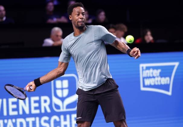 TENNIS - ATP, Tennis Herren Erste Bank Open VIENNA,AUSTRIA,25.OCT.23 - TENNIS - ATP World Tour, Erste Bank Open. Image shows Gael Monfils (FRA).  GEPAxpictures xWalterxLuger