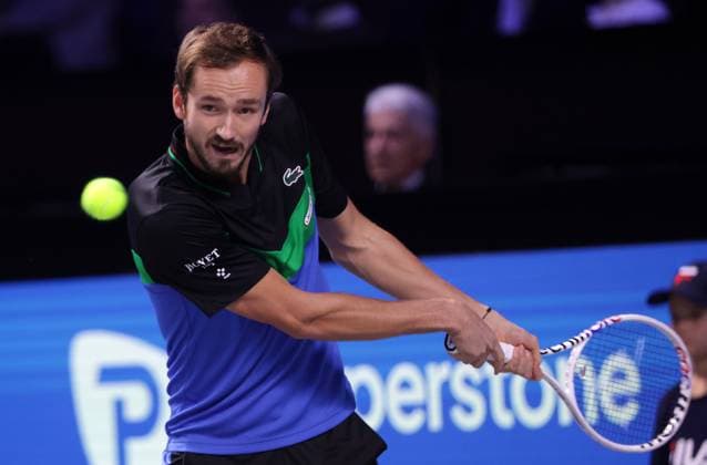 TENNIS - ATP, Tennis Herren Erste Bank Open VIENNA,AUSTRIA,25.OCT.23 - TENNIS - ATP World Tour, Erste Bank Open. Image shows Daniil Medvedev (RUS).  GEPAxpictures xWalterxLuger