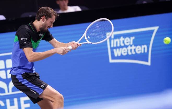 TENNIS - ATP, Tennis Herren Erste Bank Open VIENNA,AUSTRIA,25.OCT.23 - TENNIS - ATP World Tour, Erste Bank Open. Image shows Daniil Medvedev (RUS).  GEPAxpictures xWalterxLuger
