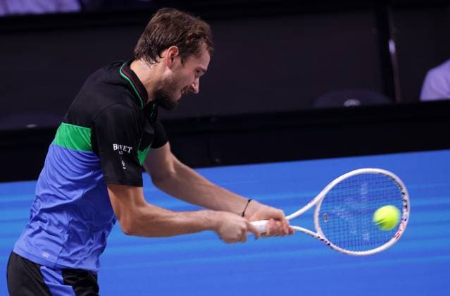 TENNIS - ATP, Tennis Herren Erste Bank Open VIENNA,AUSTRIA,25.OCT.23 - TENNIS - ATP World Tour, Erste Bank Open. Image shows Daniil Medvedev (RUS).  GEPAxpictures xWalterxLuger
