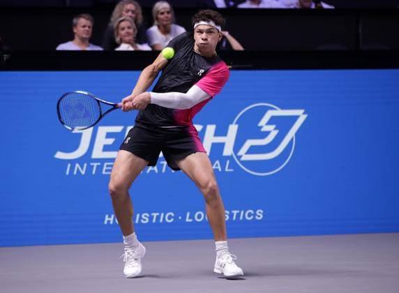 TENNIS - ATP, Tennis Herren Erste Bank Open VIENNA,AUSTRIA,25.OCT.23 - TENNIS - ATP World Tour, Erste Bank Open. Image shows Ben Shelton (USA).  GEPAxpictures xWalterxLuger