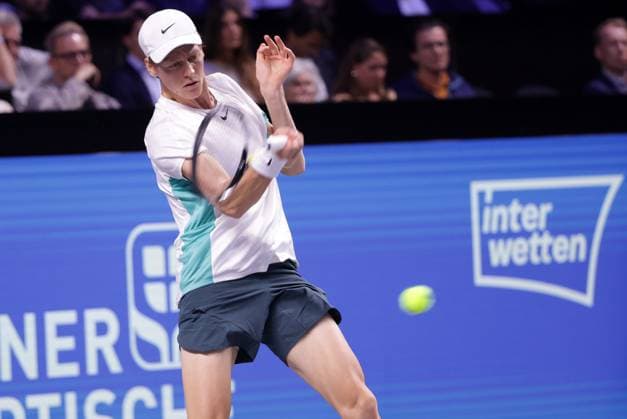 TENNIS - ATP, Tennis Herren Erste Bank Open VIENNA,AUSTRIA,25.OCT.23 - TENNIS - ATP World Tour, Erste Bank Open. Image shows Jannik Sinner (ITA).  GEPAxpictures xWalterxLuger