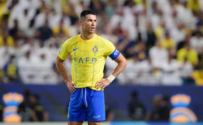 AFC Champions League 2023-24 MD3 Cristiano Ronaldo of Al-Nassr FC in action during the Match Day 3 of the AFC Champions League 2023-24 Group E between Al-Nassr FC (KSA) and Al Duhail SC (QAT) at Al Awwal Park on October 24, 2023 in Riyadh, Saudi Arabia. Riyadh Al Awwal Park Saudi Arabia  Copyright: xVictorxFrailex 2023.10.24_PSI03253.GS.MD3_VFR_5761