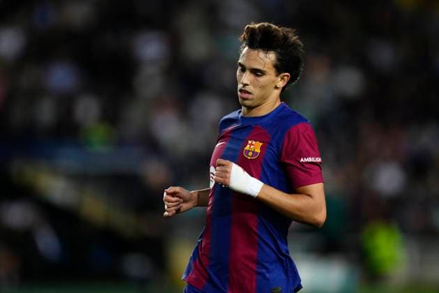 FC Barcelona, Barca v FC Shakhtar Donetsk: Group H - UEFA Champions League 2023 24 Joao Felix second striker of Barcelona and Portugal during the UEFA Champions League match between FC Barcelona and FC Shakhtar Donetsk at Estadi Olimpic Lluis Companys on October 25, 2023 in Barcelona, Spain. Barcelona Spain  Copyright: xJosexBretonx originalFilename:breton-fcbarcel231025_npa1i.jpg