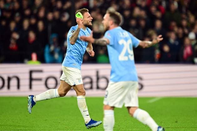 Sport Bilder des Tages ROTTERDAM - Ciro Immobile of SS Lazio during the UEFA Champions League group E match between Feyenoord and Lazio Roma at Feyenoord Stadion de Kuip on October 25, 2023 in Rotterdam, Netherlands. ANP OLAF KRAAK UEFA Champions League 2023 24 2023 2024 xVIxANPxSportx xxANPxIVx 482107416 originalFilename: 482107416.jpg
