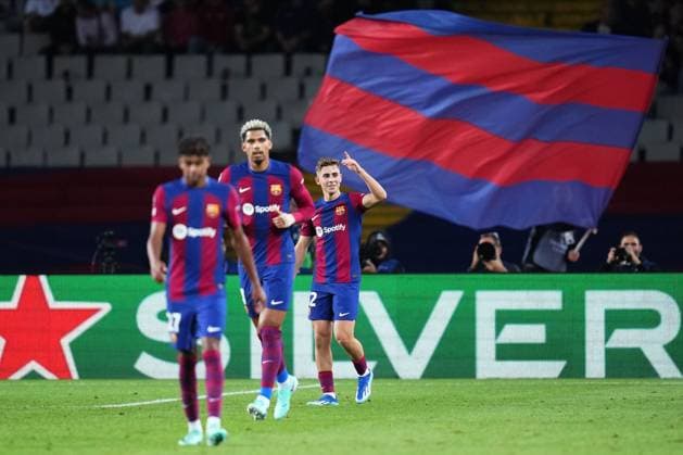Editorial use only FC Barcelona, Barca - FC Shakhtar Donestz, UEFA Champions League match, Group H, date 3. Football, Lluis Companys Stadium, Barcelona, Spain - 25 Oct 2023 Editorial use only  Copyright: xBaguxBlanco Shutterstockx 14166580x
