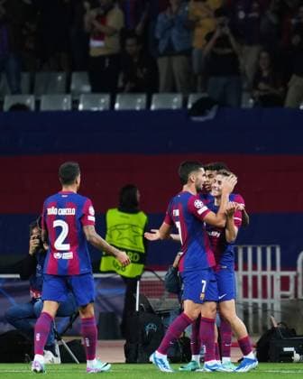 Editorial use only FC Barcelona, Barca - FC Shakhtar Donestz, UEFA Champions League match, Group H, date 3. Football, Lluis Companys Stadium, Barcelona, Spain - 25 Oct 2023 Editorial use only  Copyright: xBaguxBlanco Shutterstockx 14166580u