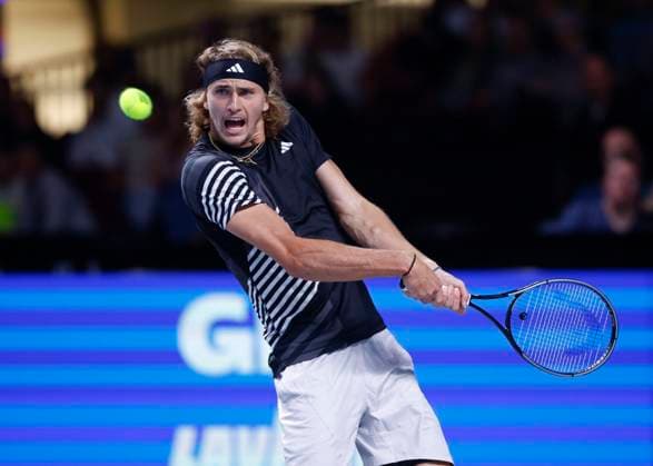Alexander Zverev (GER) Tennis - ERSTE BANK OPEN 2023 - ATP, Tennis Herren 500 - Stadthalle - Wien - - Oesterreich - 25 October 2023. Copyright: xJuergenxHasenkopfx